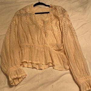 Free people surplice top